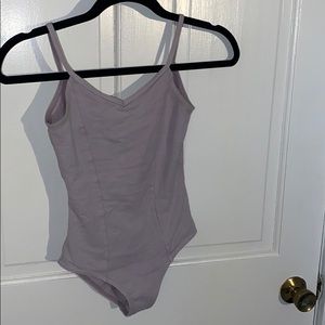 Lavender leotard capezio